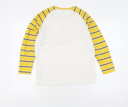 Marks and Spencer Boys Hufflepuff T-Shirt, Yellow, 12-13 Years