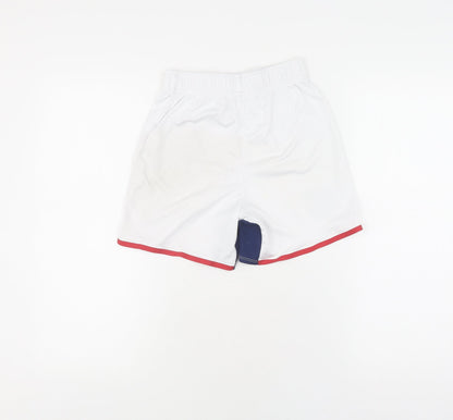 Puma Boys White Athletic Football Shorts 12 Years