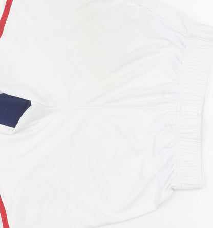 Puma Boys White Athletic Football Shorts 12 Years
