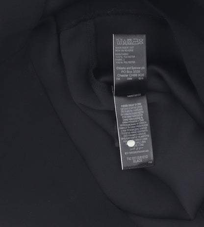 Marks and Spencer Women's Black Size 12 Long Dress