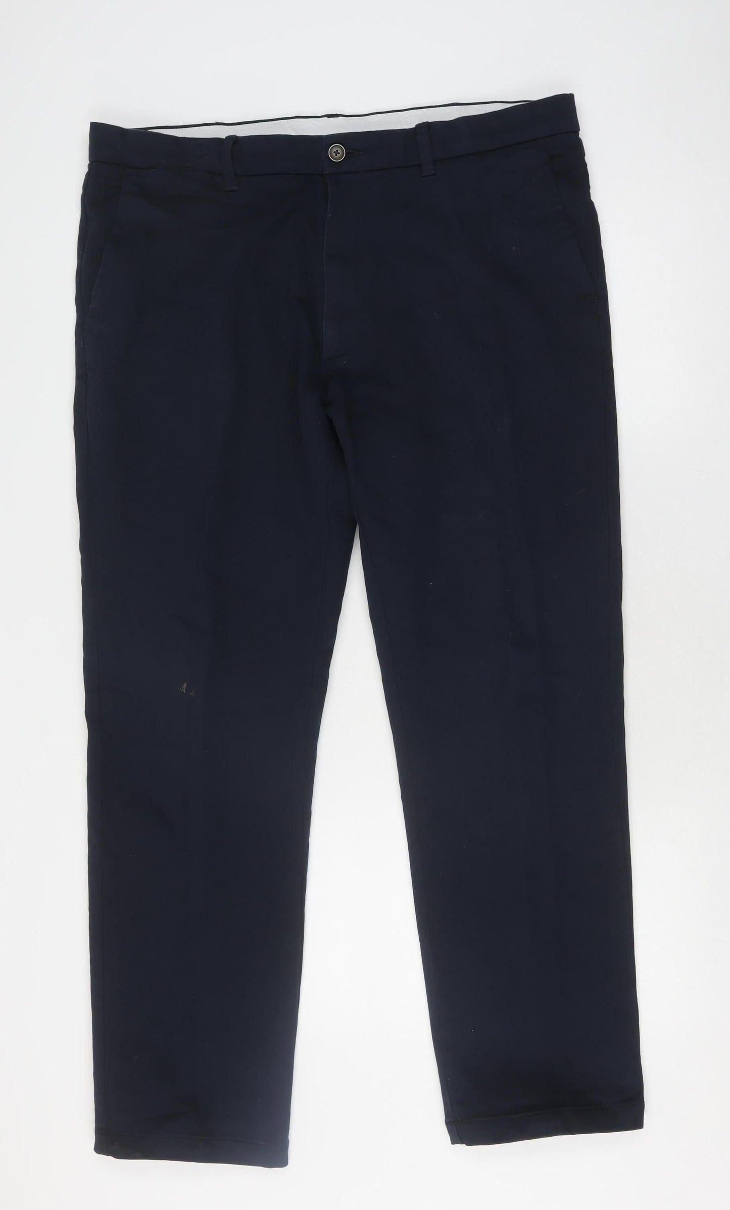 Autograph Men's Blue Dress Pants - Size 38, Regular Fit