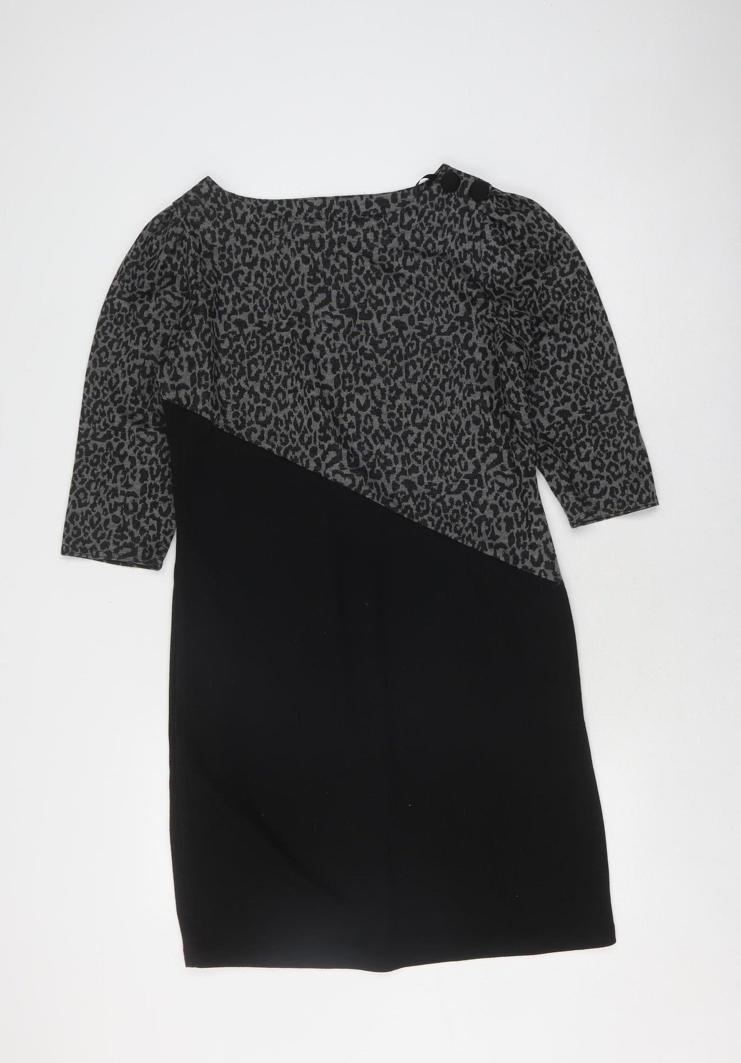 Dorothy Perkins Women's Black Sheath Dress Size 16