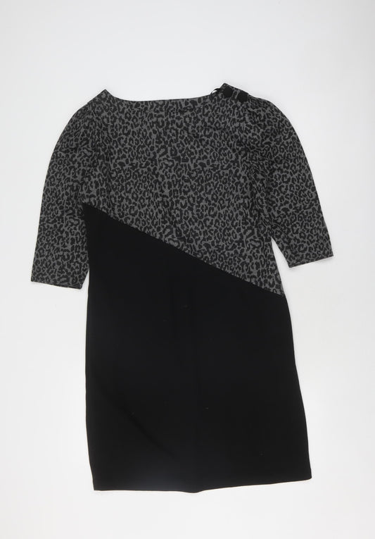 Dorothy Perkins Women's Black Sheath Dress Size 16