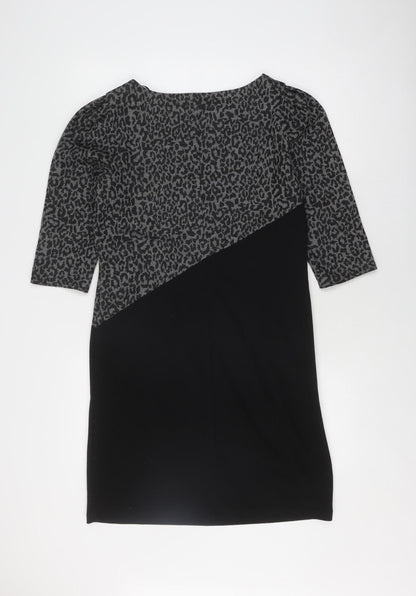 Dorothy Perkins Women's Black Sheath Dress Size 16
