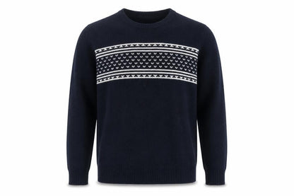 Quba & Co. Men's XL Blue Wool Pullover Jumper