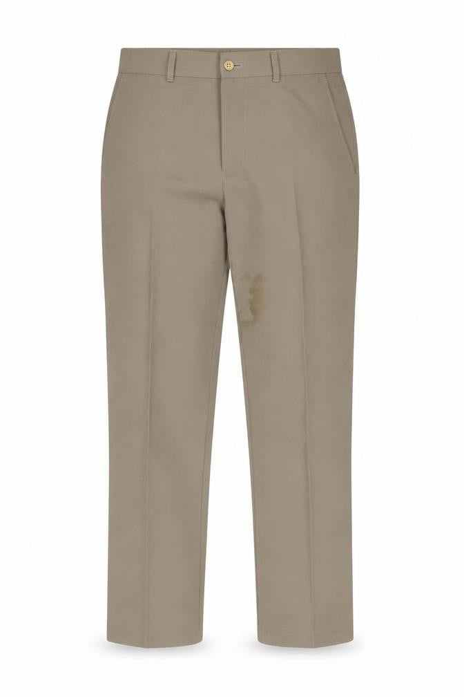 Womens UK Size 32 Marks and Spencer Regular Fit Dress Pants Beige Trousers