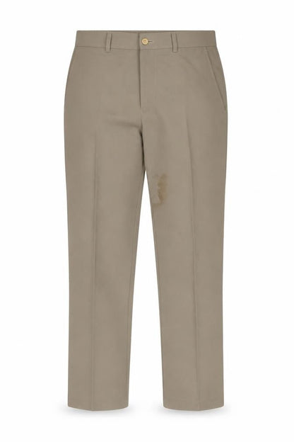 Womens UK Size 32 Marks and Spencer Regular Fit Dress Pants Beige Trousers