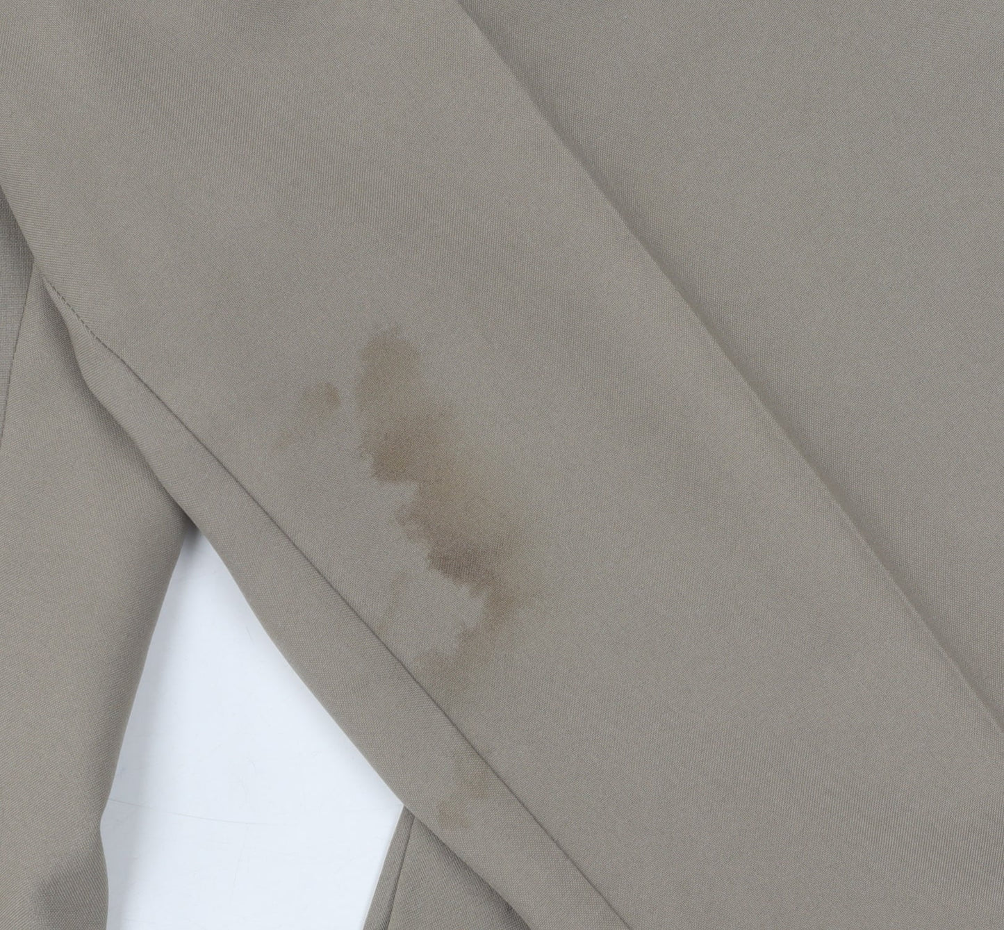 Womens UK Size 32 Marks and Spencer Regular Fit Dress Pants Beige Trousers
