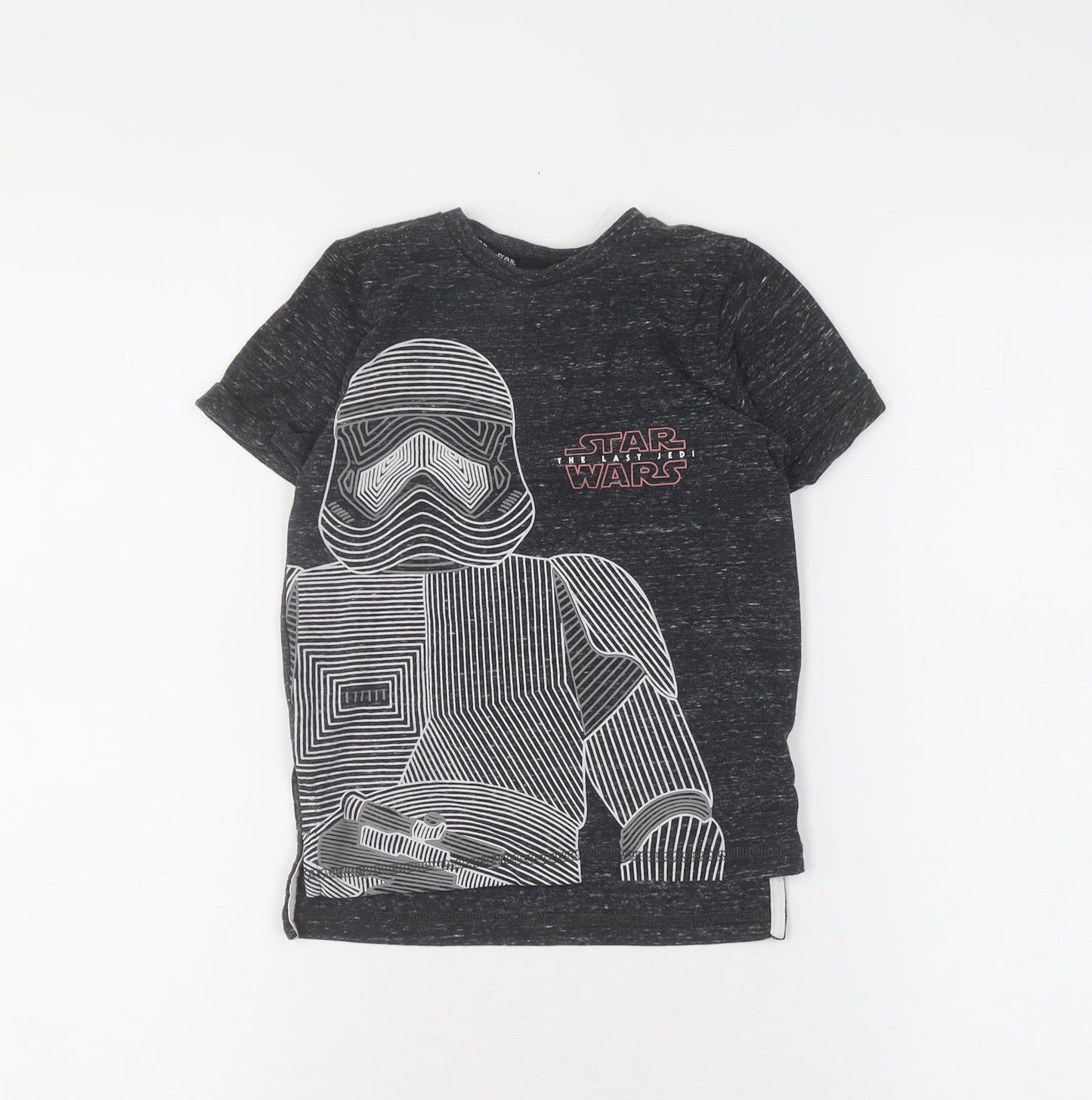 Star Wars Boys Black Graphic T-Shirt 5 Years
