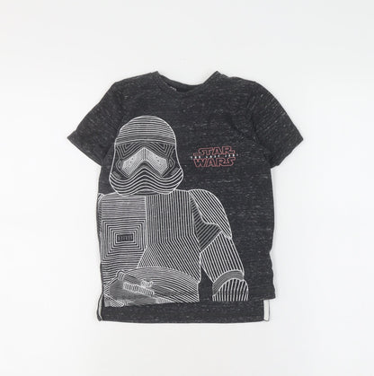 Star Wars Boys Black Graphic T-Shirt 5 Years