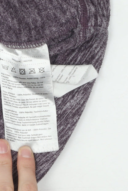 Regatta Women's Purple Fleece Hoodie - Size 14