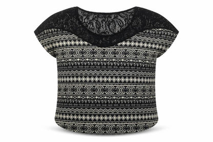 Winding River Women's Multicoloured Aztec Tunic Blouse M