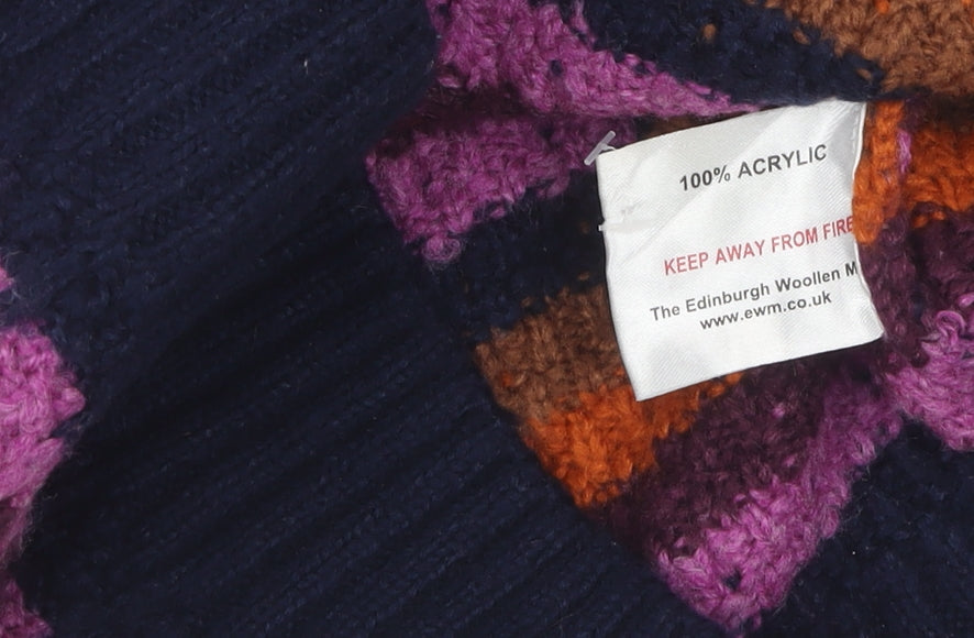 Womens UK Size M ISLE Multicoloured Pullover Jumper