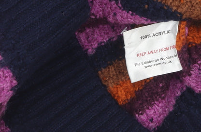 Womens UK Size M ISLE Multicoloured Pullover Jumper