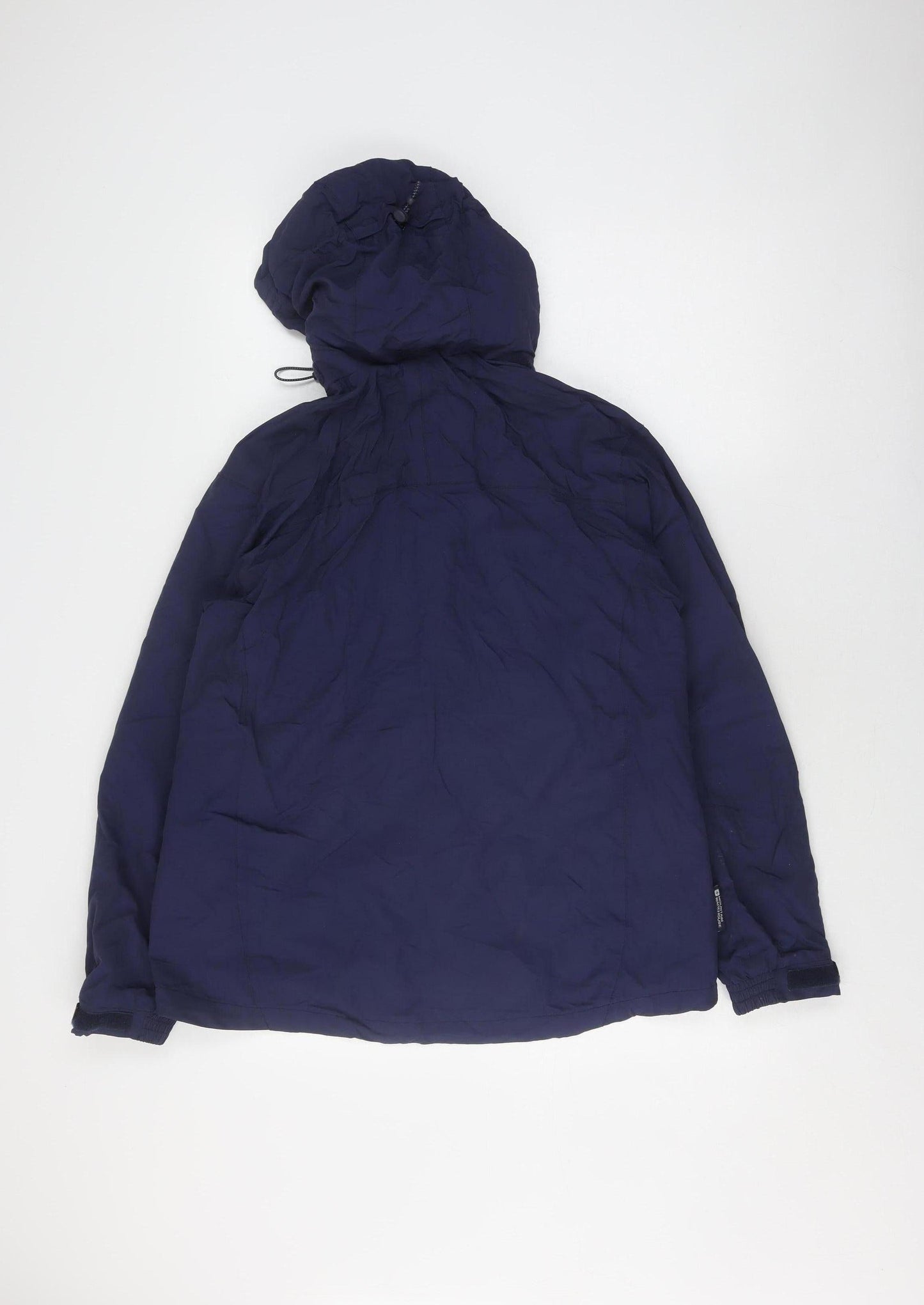 Mountain Warehouse Women's Blue Jacket UK 14 Waterproof Hooded