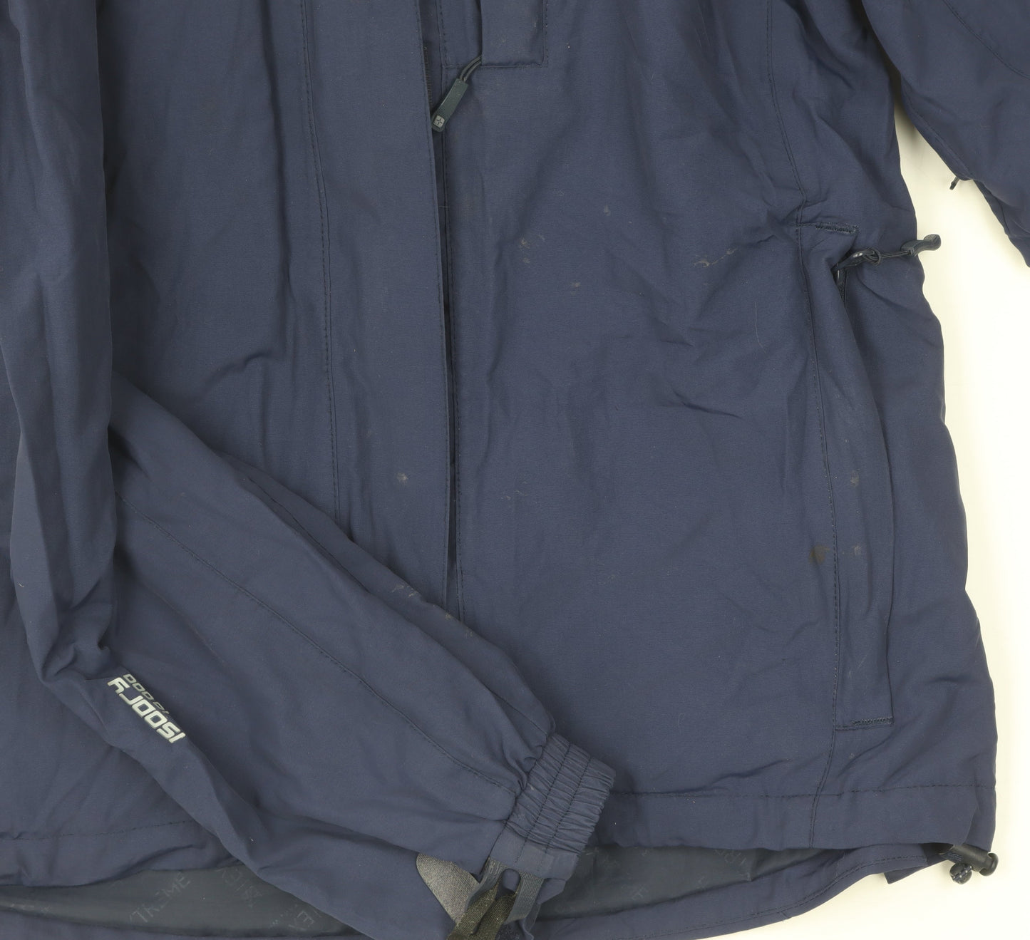 Mountain Warehouse Women's Blue Jacket UK 14 Waterproof Hooded