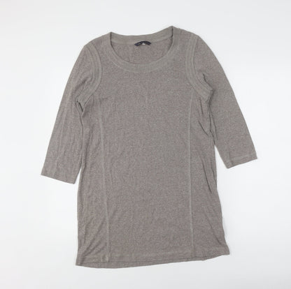 Womens UK Size 12 Marks and Spencer Grey  T-Shirt
