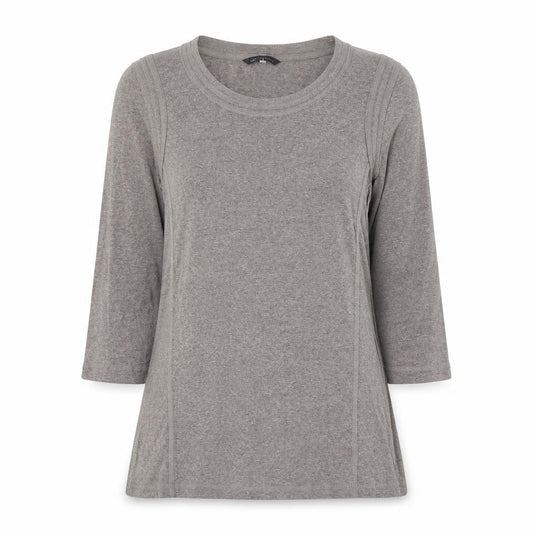Womens UK Size 12 Marks and Spencer Grey  T-Shirt