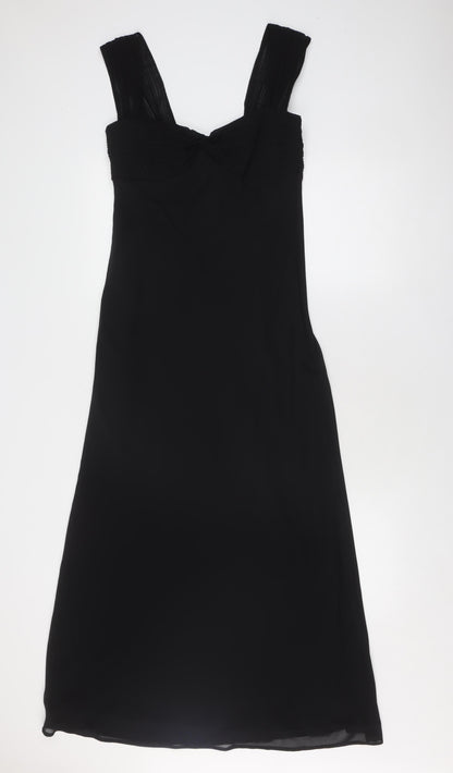 Wallis Women’s Black Dress, Size 10, Sleeveless