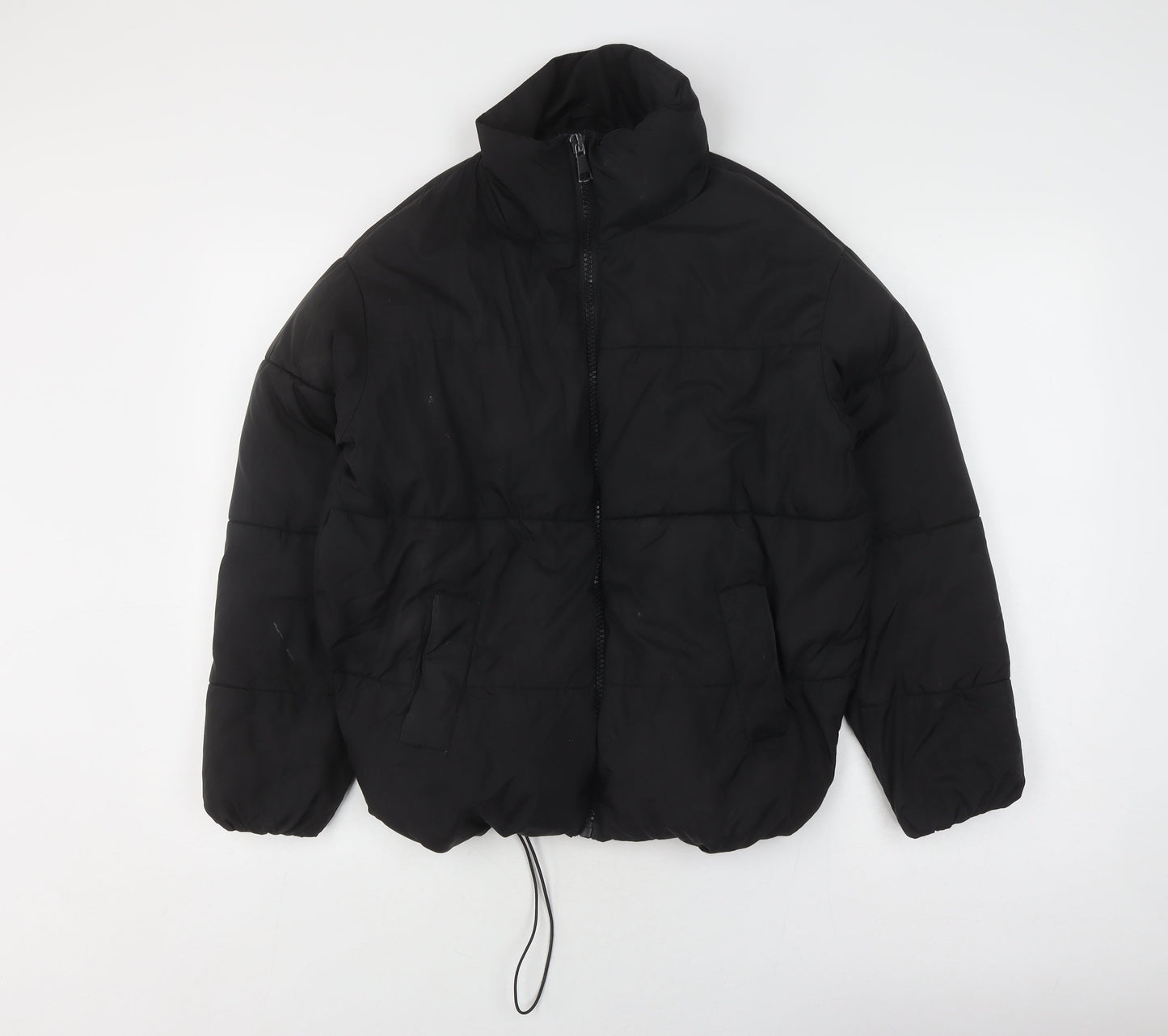 Womens UK Size 4 New Look Black Puffer Jacket