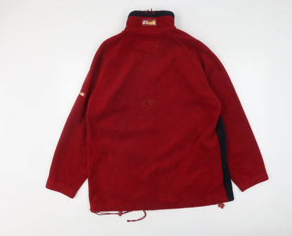 Mens UK Size M GTI Red Fleece