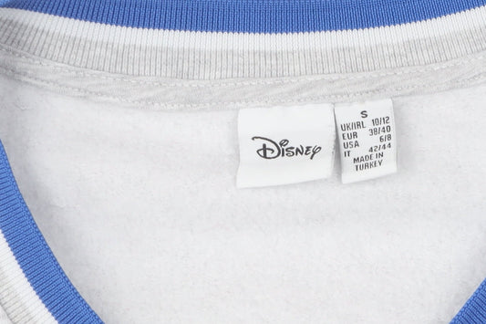 Womens UK Size S Disney Grey Pullover Sweatshirt
