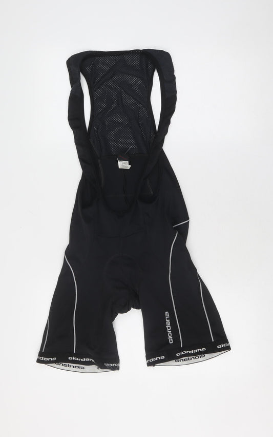 Giordana Men's Black Compression Cycling Shorts 2XL