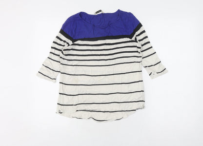 Womens UK Size S Oasis Multicoloured  Blouse