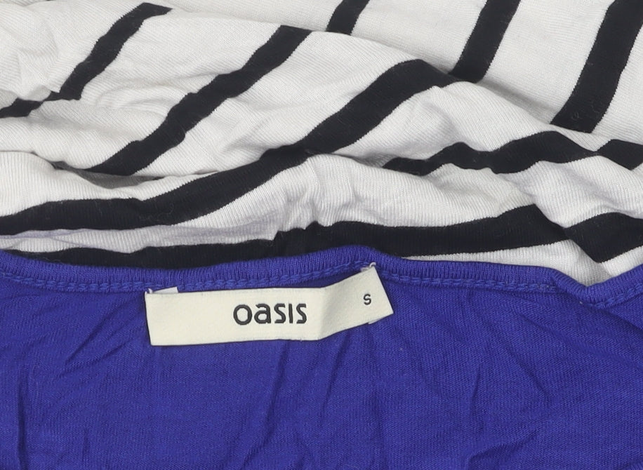 Womens UK Size S Oasis Multicoloured  Blouse