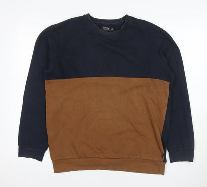 Mens UK Size M Burton Menswear Blue Pullover Sweatshirt