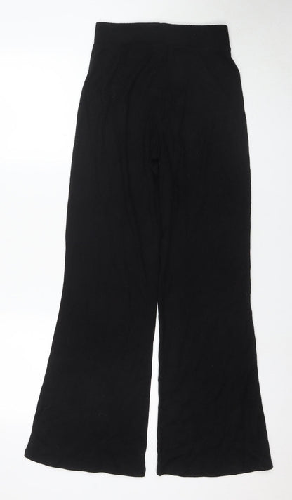 Womens UK Size S Zara   Black Trousers