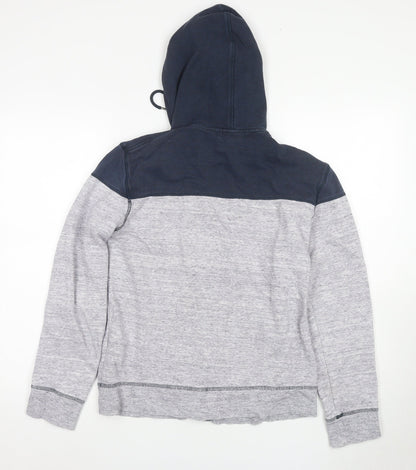 Mens UK Size M JACK & JONES Multicoloured Full Zip Hoodie