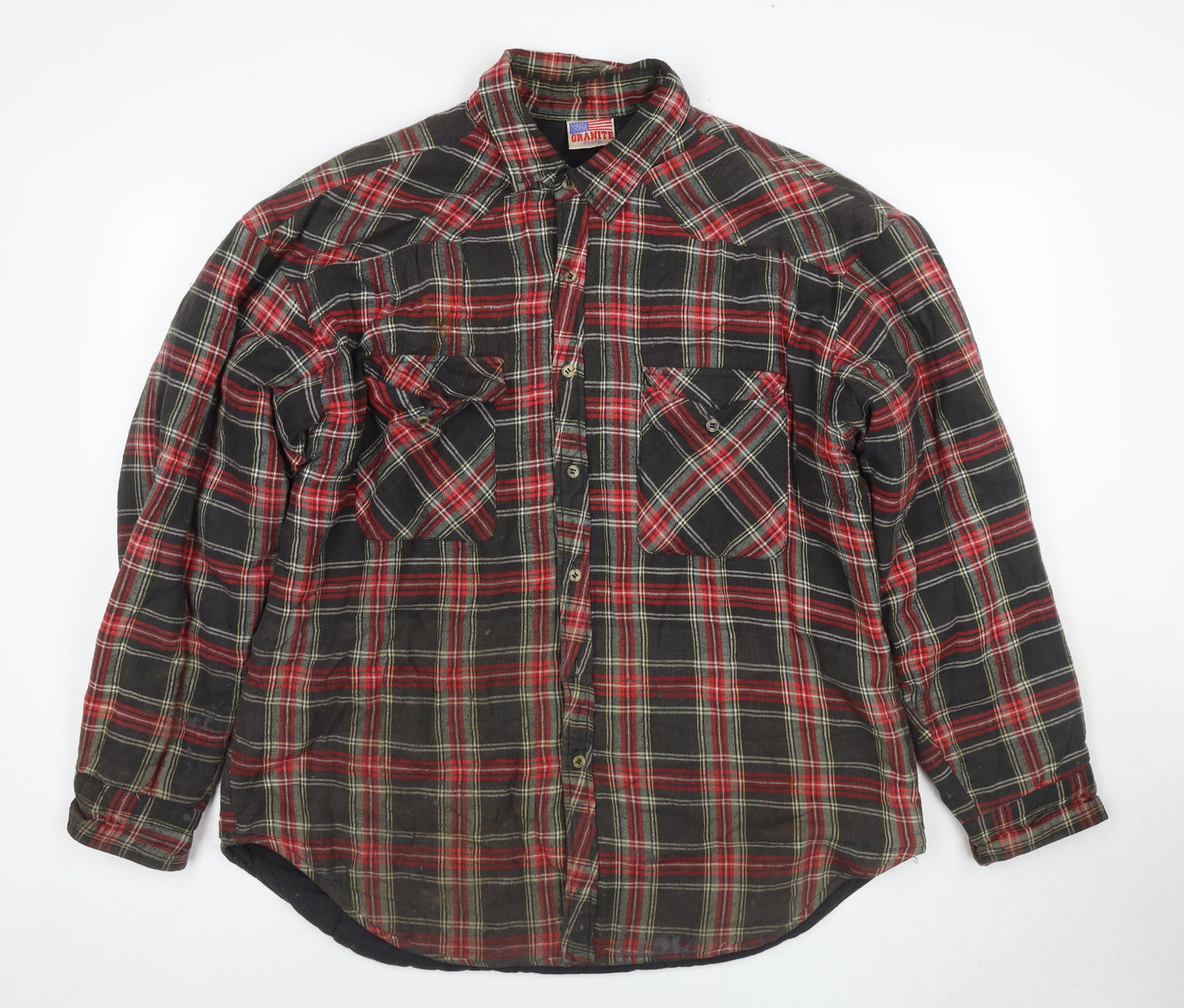 Mens UK Size XL Granite Multicoloured