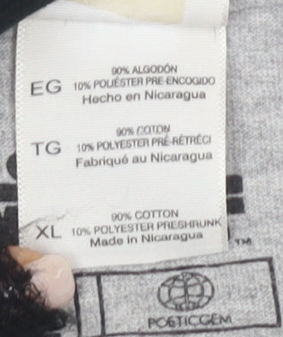 Star Wars Darth Vader Men's XL Grey Graphic T-Shirt