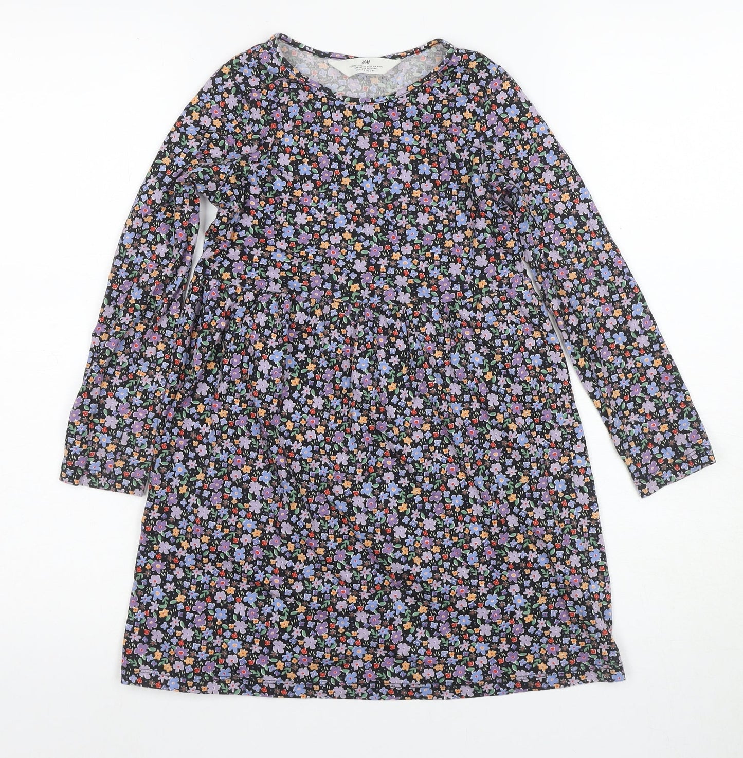 H&M Floral A-Line Girls Dress 6-8 Years