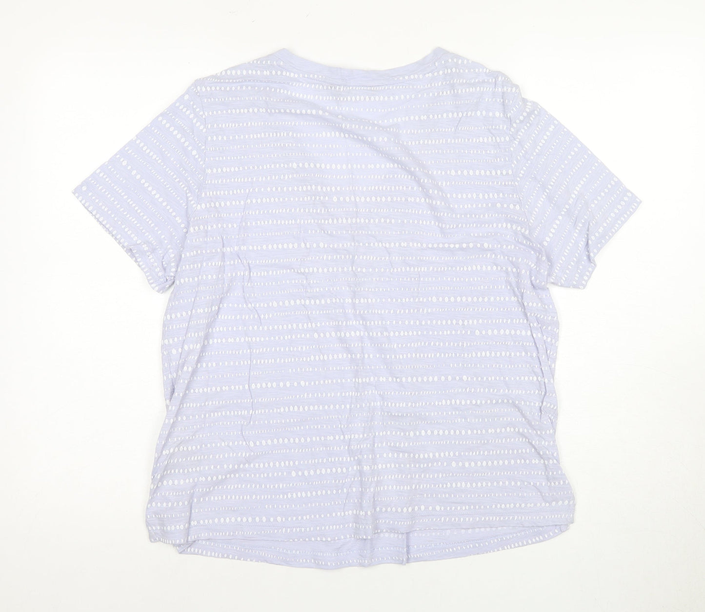 Womens UK Size 12 Marks and Spencer Blue  T-Shirt