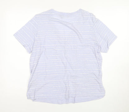 Womens UK Size 12 Marks and Spencer Blue  T-Shirt