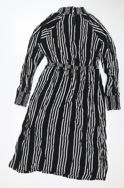 Noisy May Women's Black Stripe Dress XL