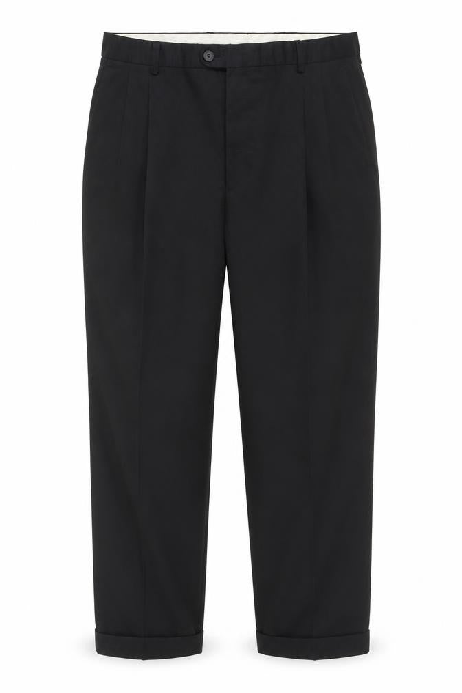 Mens UK Size 36 C&A  Dress Pants Black Trousers