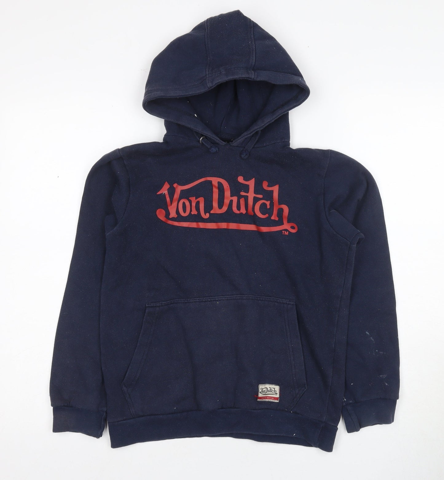 Von Dutch Blue Boys Pullover Hoodie 12-13 Years