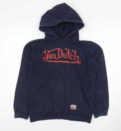 Von Dutch Blue Boys Pullover Hoodie 12-13 Years