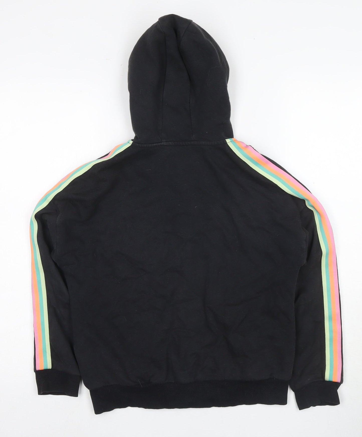 Marks and Spencer Girls' Black Full Zip Hoodie 11-12 Years