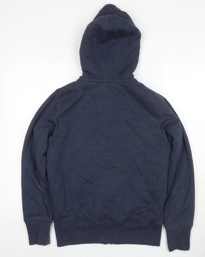 Mens UK Size S TOG Twenty Four Blue Full Zip Hoodie