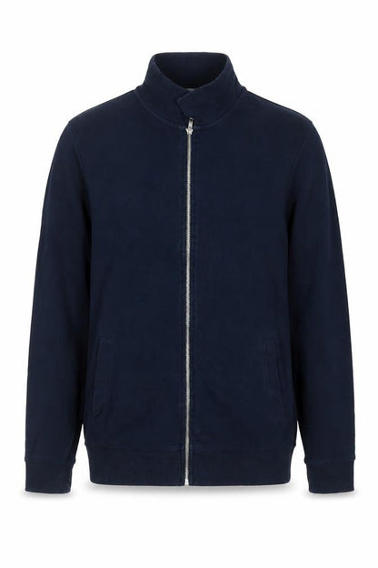 Mens UK Size M ASOS DESIGN Blue Full Zip Sweatshirt