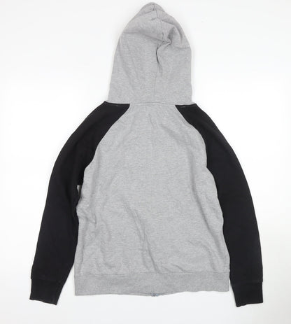 Womens UK Size 12 Disney Grey Full Zip Hoodie