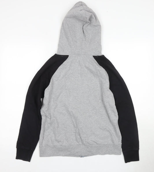 Womens UK Size 12 Disney Grey Full Zip Hoodie