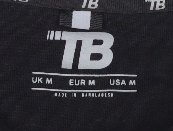 TB Men's Black Medium Pullover Sweatshirt