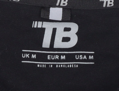 TB Men's Black Medium Pullover Sweatshirt