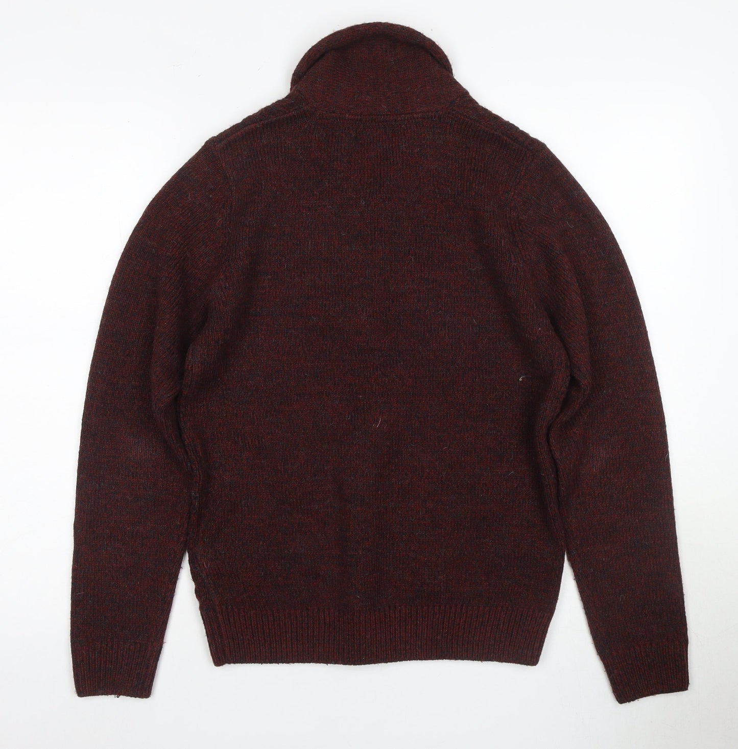 Next Men's Red Roll Neck Pullover Jumper Size S