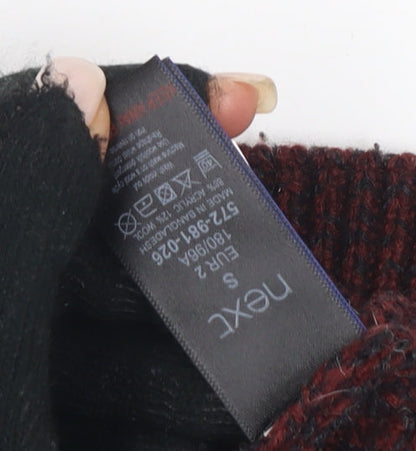 Next Men's Red Roll Neck Pullover Jumper Size S